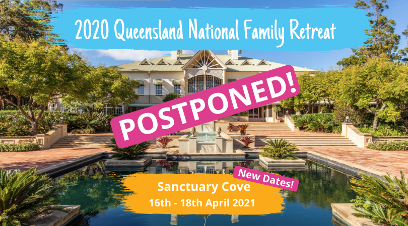 MDDA Family October Retreat QLD – Postponed*
