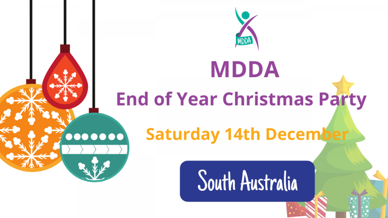 MDDA South Australia Christmas Party 2019