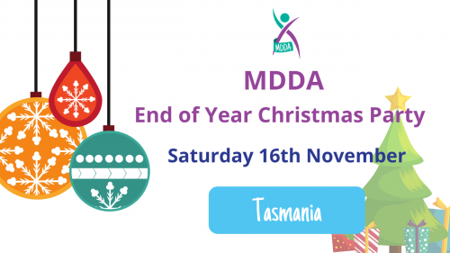 MDDA Tasmania Christmas Party 2019