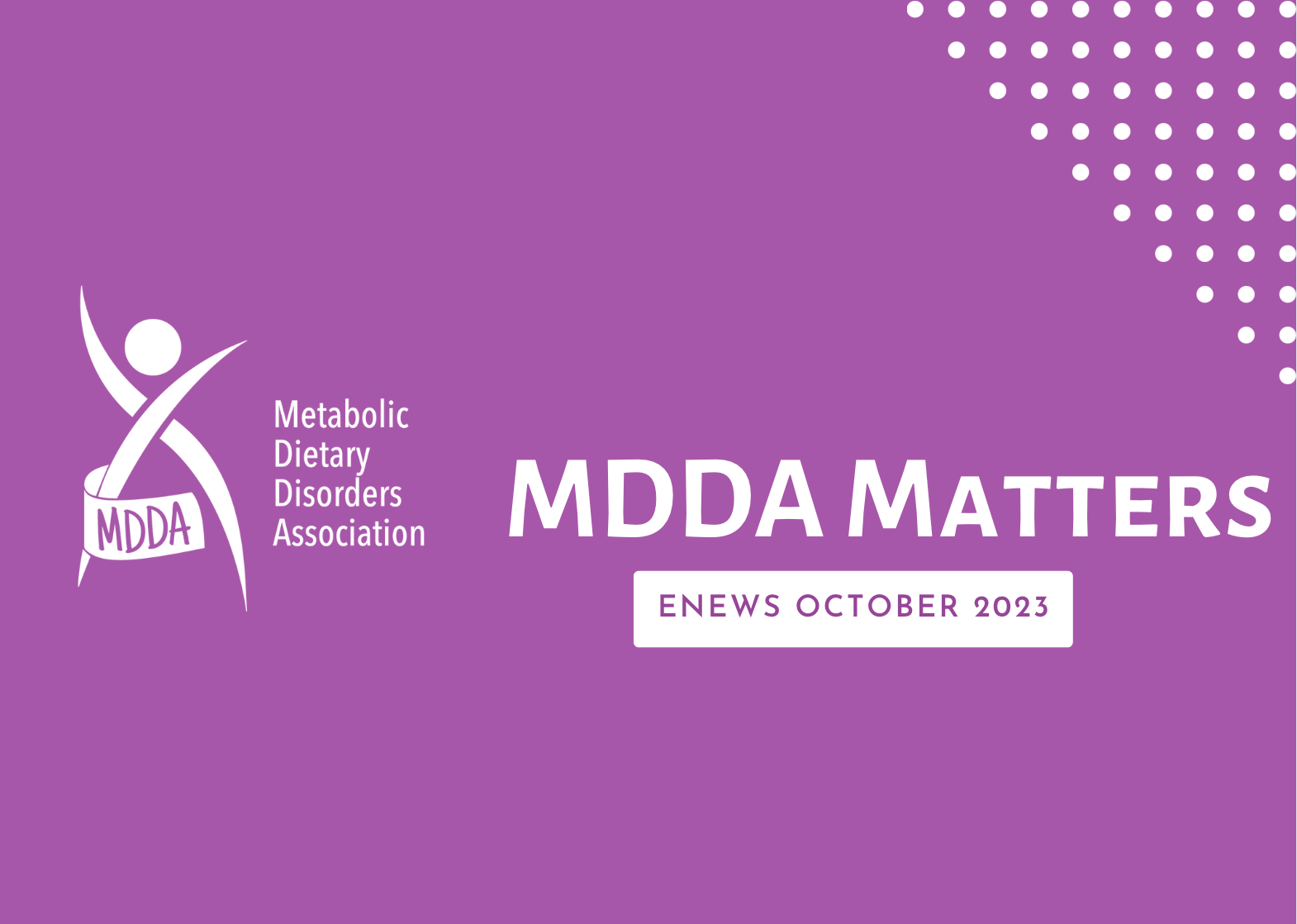 MDDA Matters October ENews
